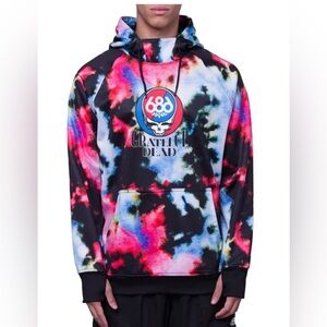 686 GRATEFUL DEAD Bonded Fleece Pullover Hoodie - Size XS